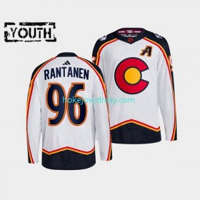 Dětské Hokejový Dres Colorado Avalanche Mikko Rantanen 96 Adidas 2022-2023 Reverse Retro Bílý Authentic